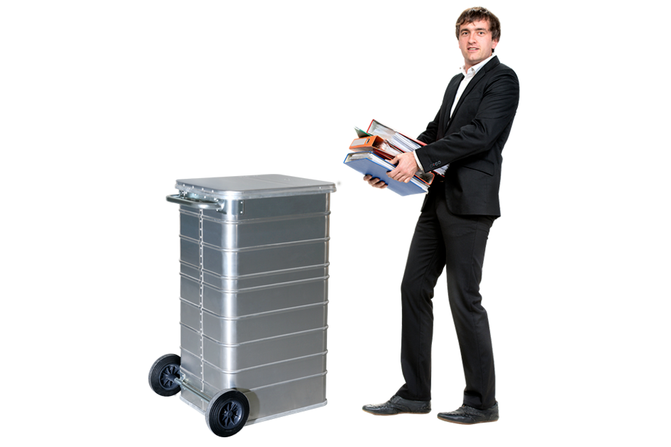 Aktenvernichtung mit Selbstanlieferung in Chemnitz - mit be‿safe sind Ihre Daten sicher